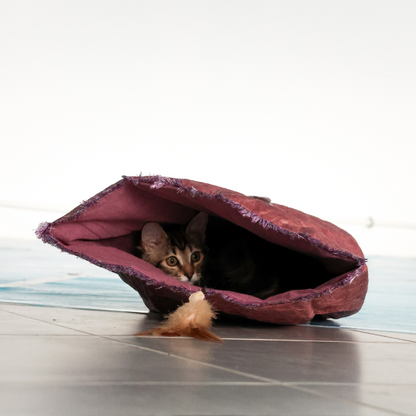 Sac pour chat Marron